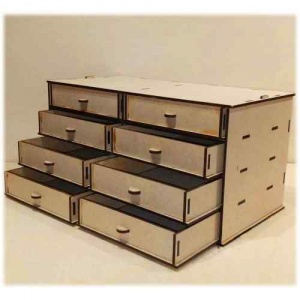 Stackable Drawer Making Kit Stackable Storage Kit - Double - 8 Drawers